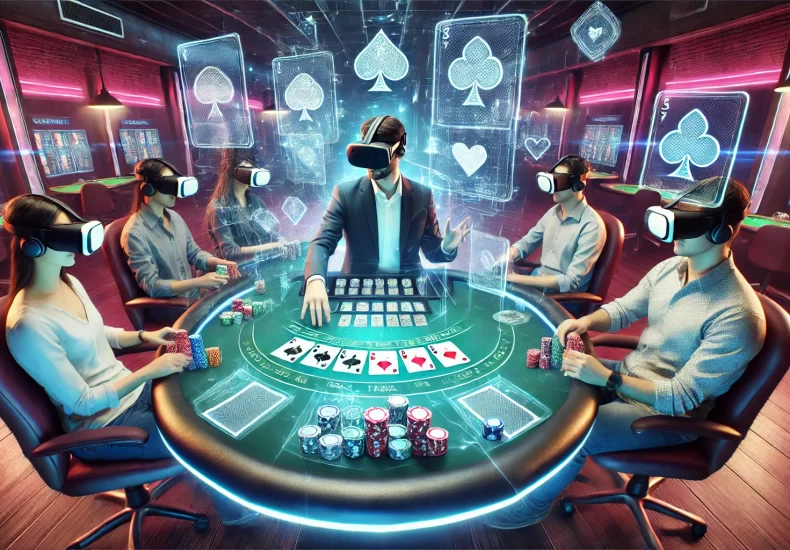 Virtual reality poker